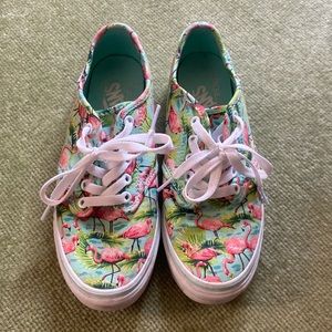 Women’s Vans flamingo size 7